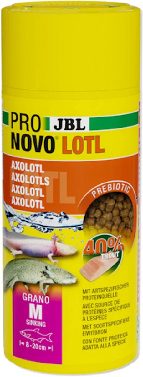 JBL Pronovo Lotl Grano M Axolotlvoer 250ml