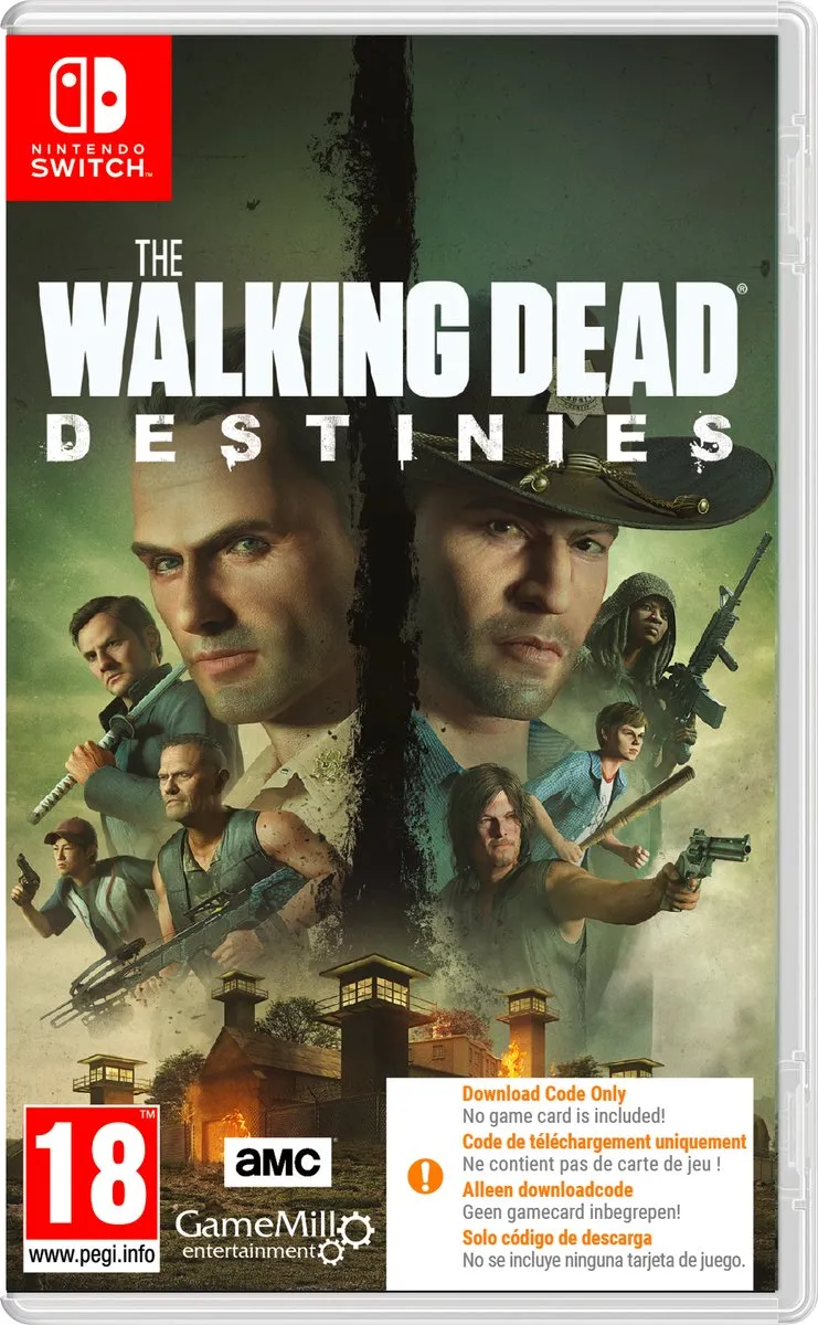 Mindscape The Walking Dead Destinies Nintendo Switch Code