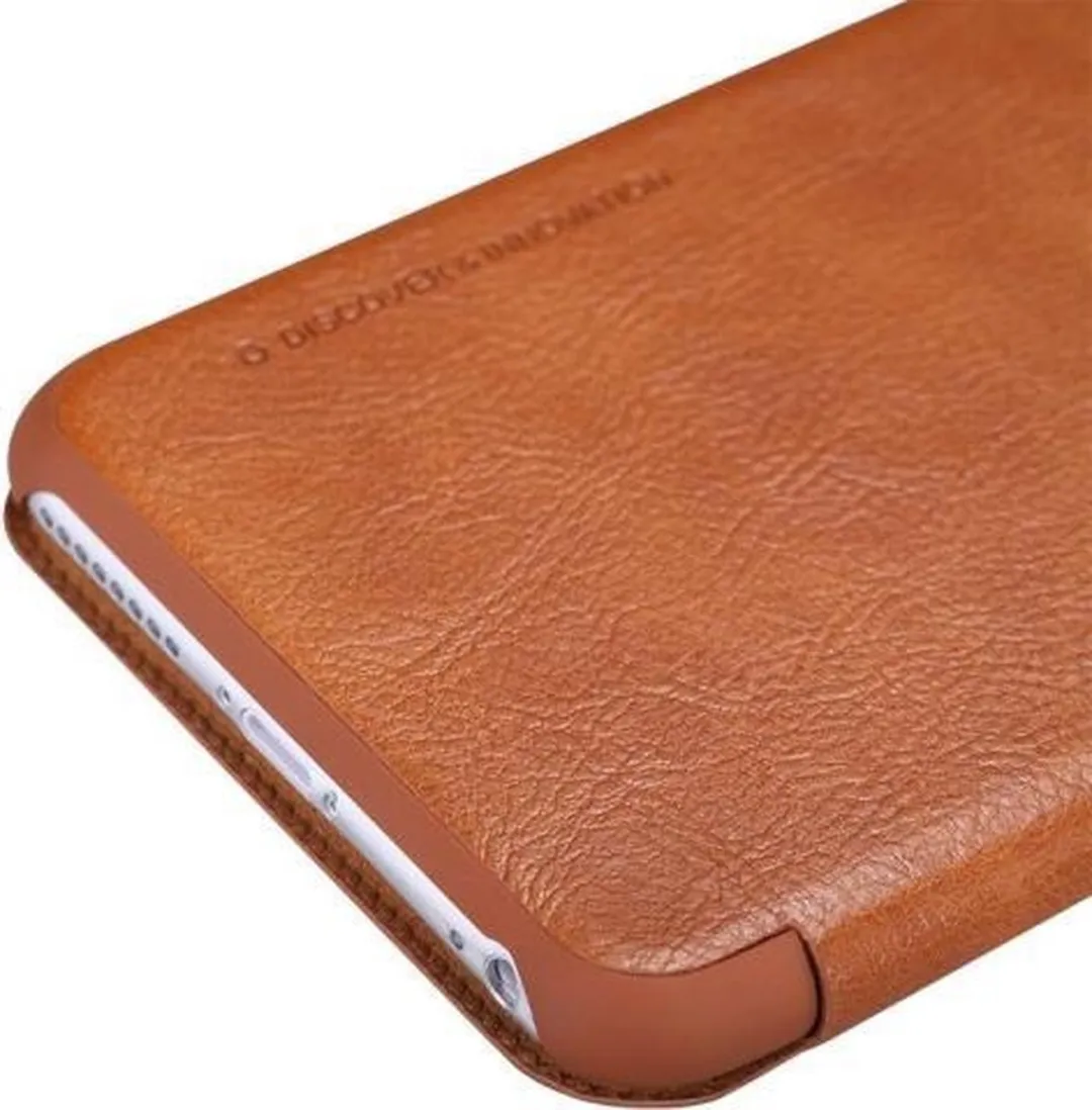 Nillkin Qin Leather Booktype Hoes iPhone 6/6s - Bruin