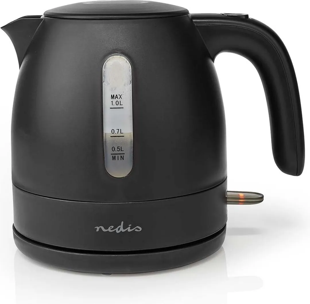 Nedis KAWK361EBK Waterkoker 1.0L - Zwart