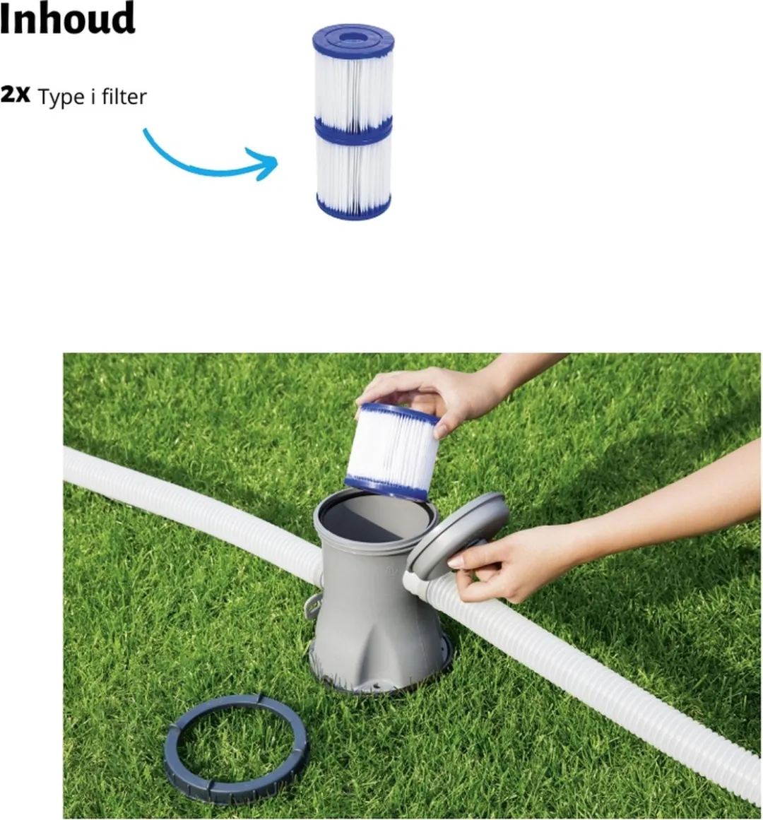 Bestway Steel Pro Zwembad 366x76cm - Blauw - 6473L