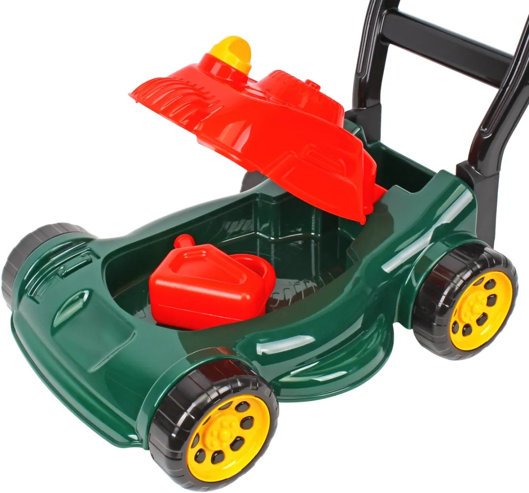 Paradiso Toys Grasmaaier - Groen/Rood/Zwart