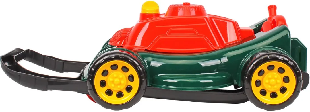 Paradiso Toys Grasmaaier - Groen/Rood/Zwart
