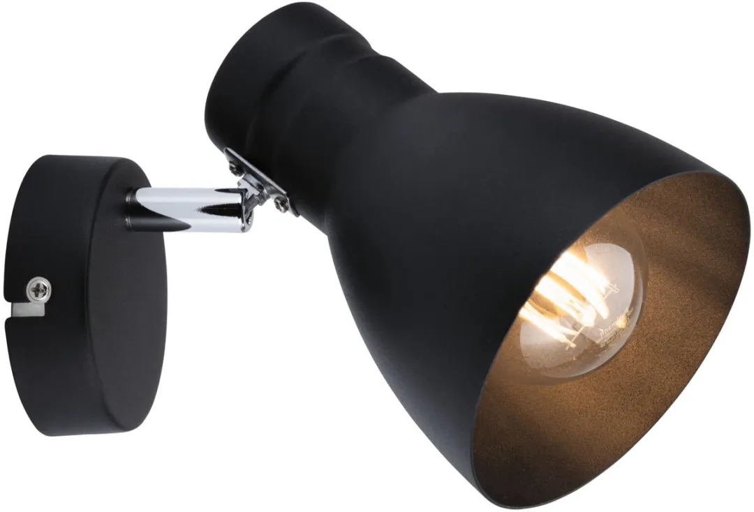 Paulmann Spotlight Davy E27 20W - Zwart