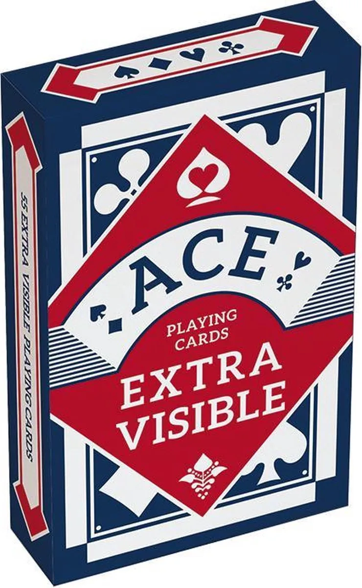 Cartamundi ACE Speelkaarten 102004194 - Blauw