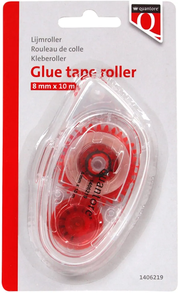 Quantore Lijmroller 8mm x 10m - 12 Stuks