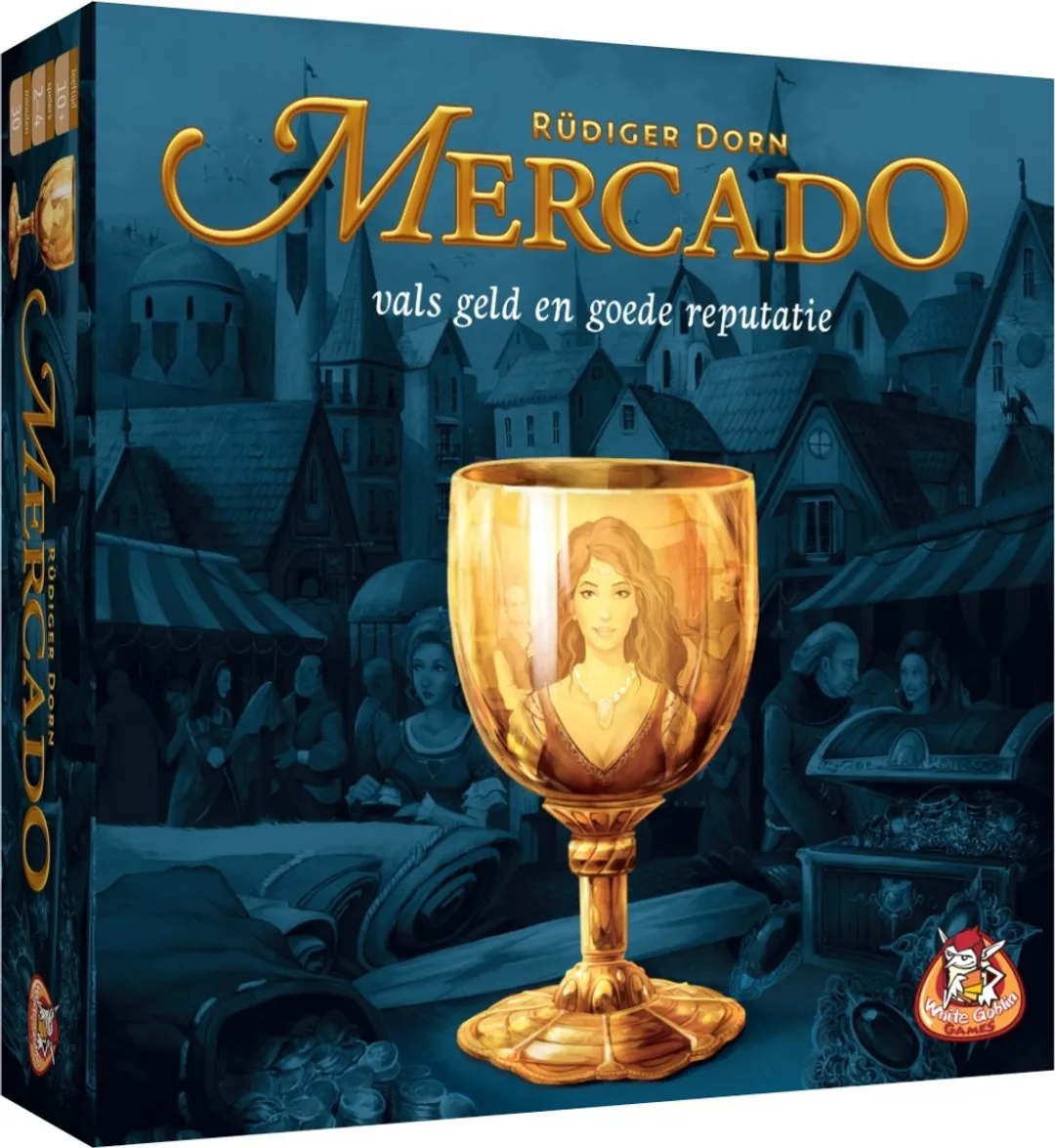 White Goblin Games Mercado Strategisch Bordspel 2-4 Spelers