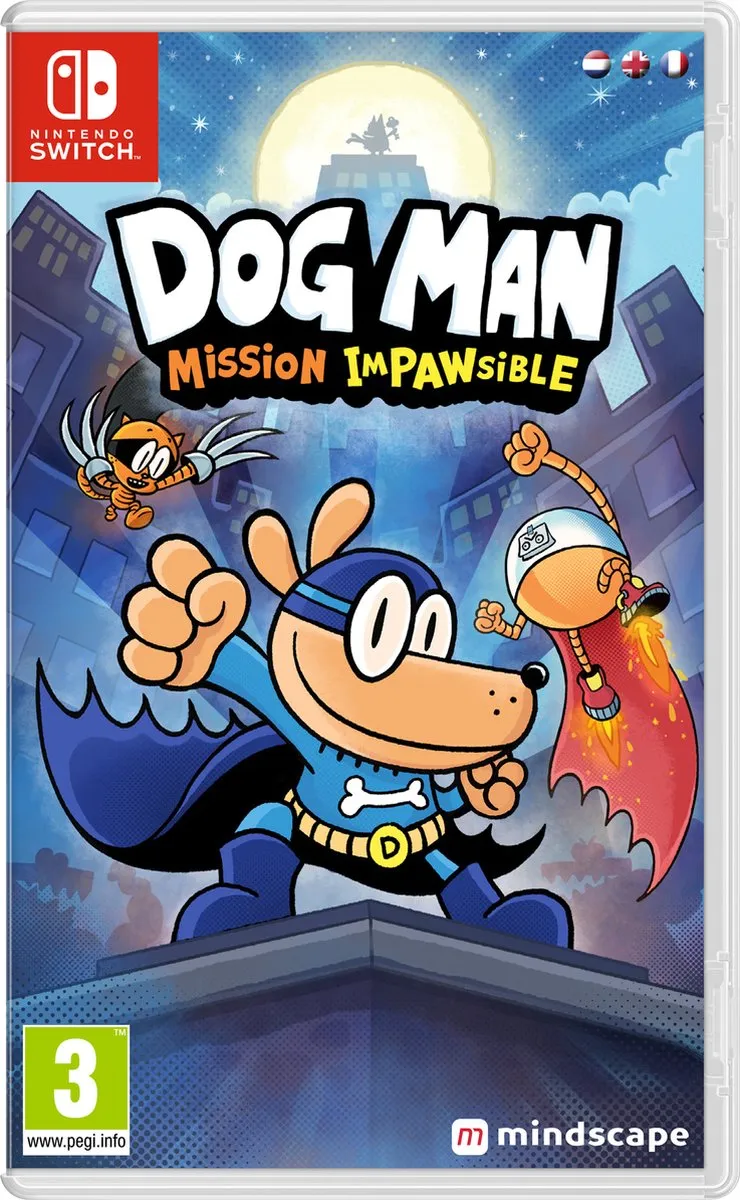 Mindscape Dog Man Mission Impawsible Nintendo Switch