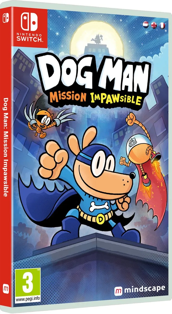 Mindscape Dog Man Mission Impawsible Nintendo Switch