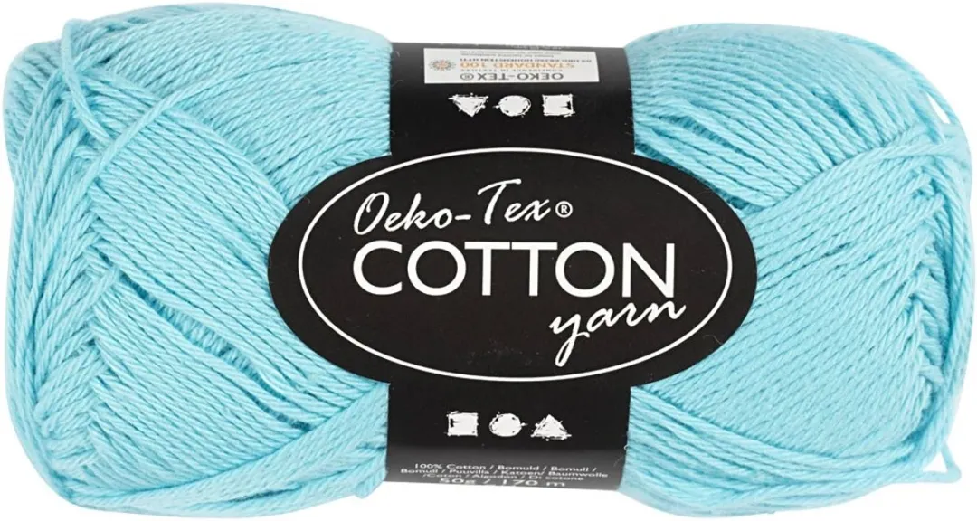 Creativ Company Katoengaren 8/4 50gr - Turquoise