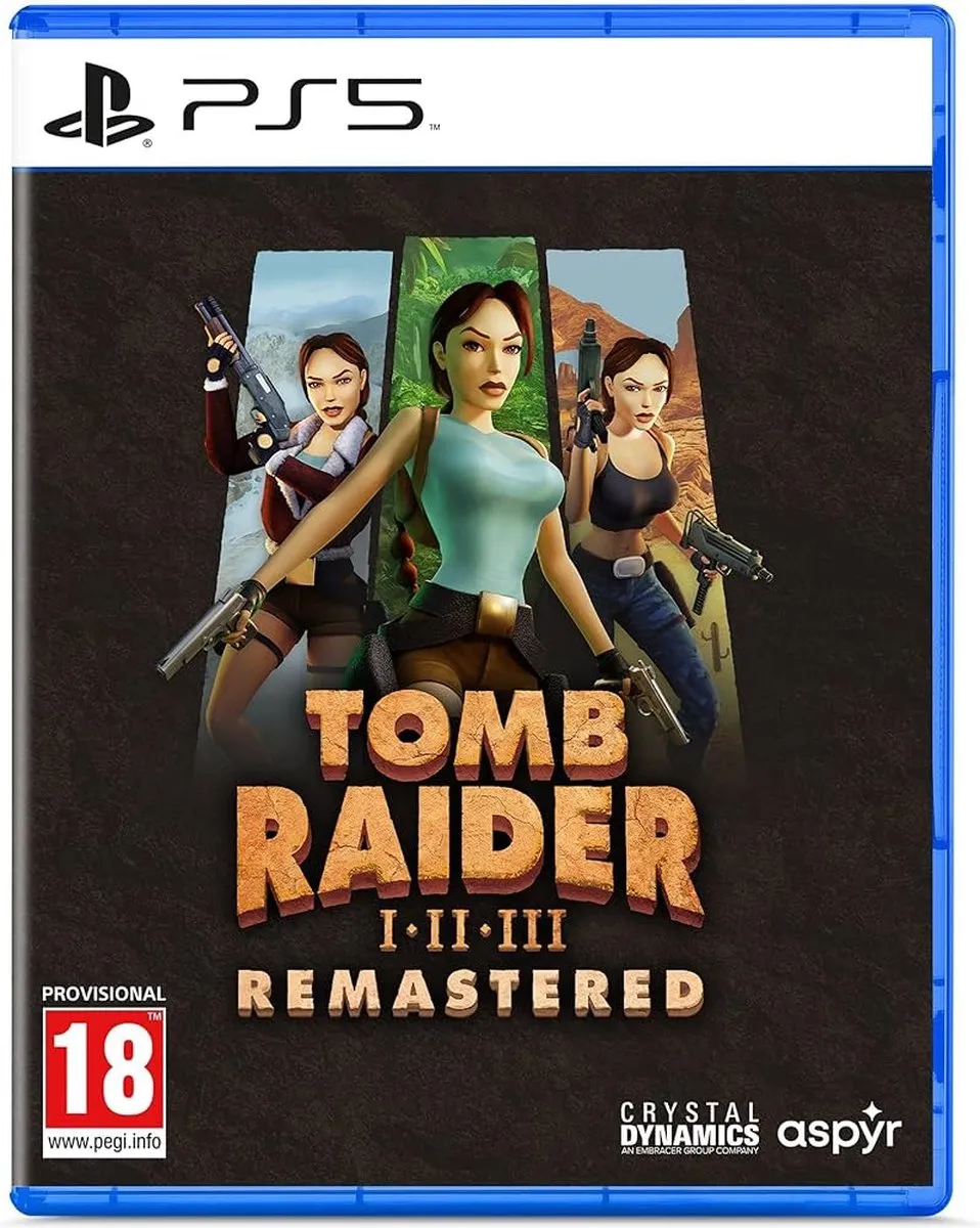 Mindscape Tomb Raider I-III Remastered PS5 - 3 Spellen