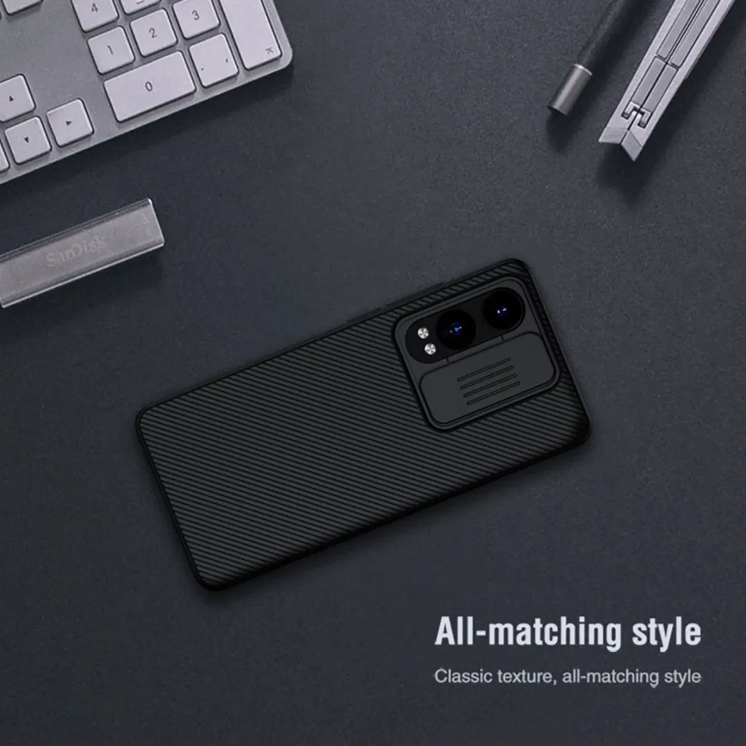 Nillkin CamShield Pro Hoesje OnePlus Nord CE4 Lite - Zwart