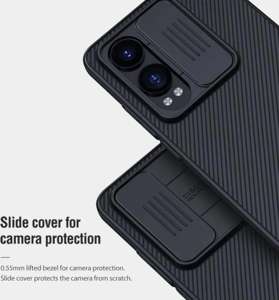 Nillkin CamShield Pro Hoesje OnePlus Nord CE4 Lite - Zwart