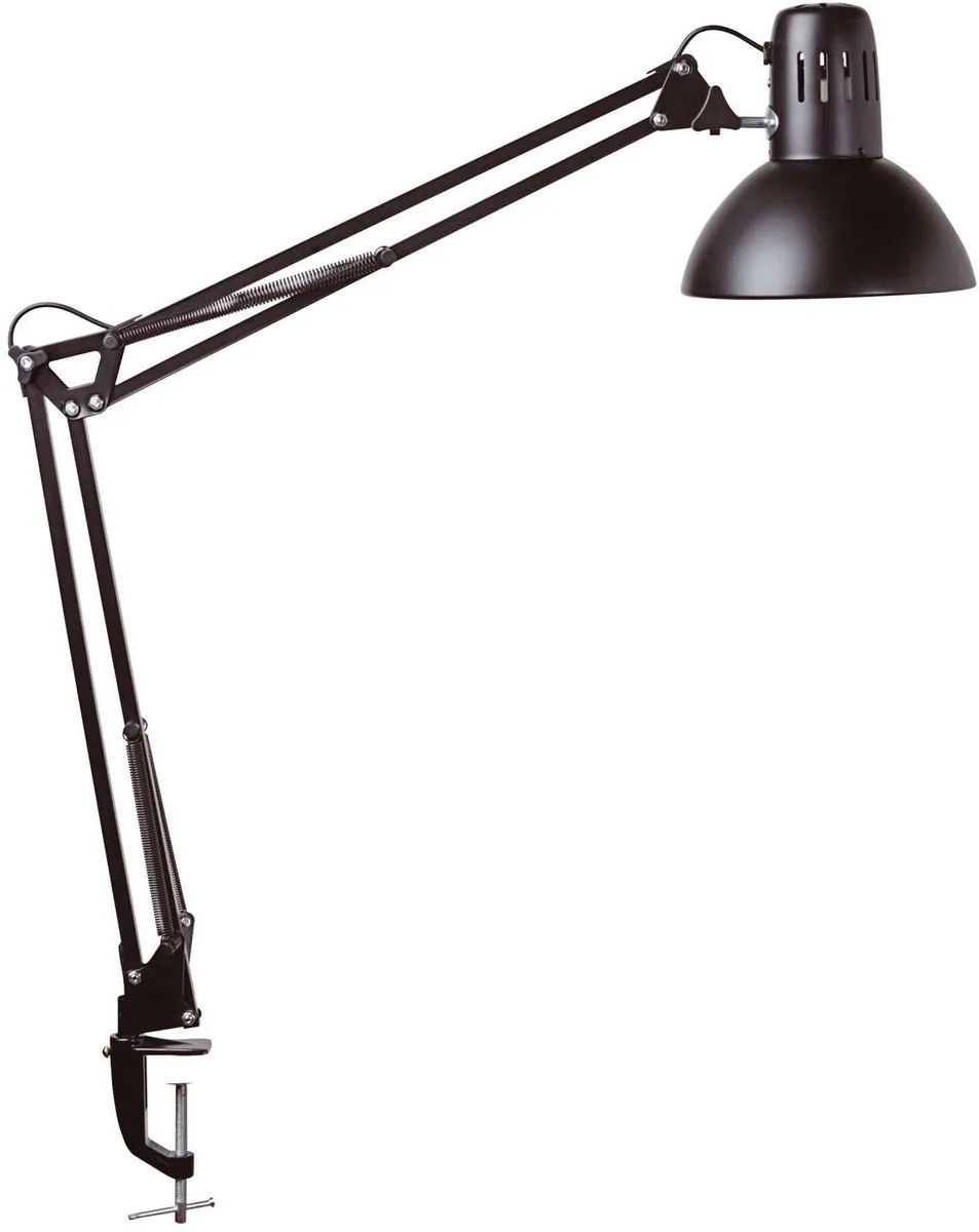 MAULstudy Bureaulamp Metaal Zwart - E27 - 17cm