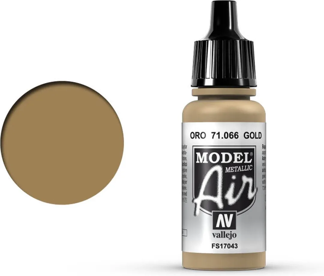 Vallejo Hobbyverf Acryl Goud Metallic 17ml