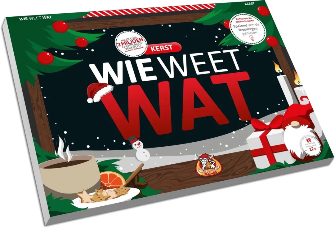 White Goblin Games Wie Weet Wat Kerst Partyspel - 2-10 Spelers