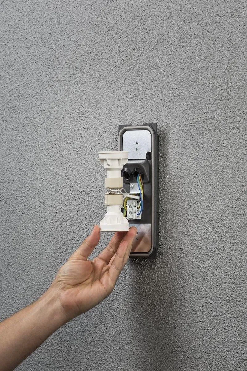 Konstsmide 7987-370 Wandverlichting Buiten Antracietgrijs - 2x6W Warmwit - afbeelding 6 van 6