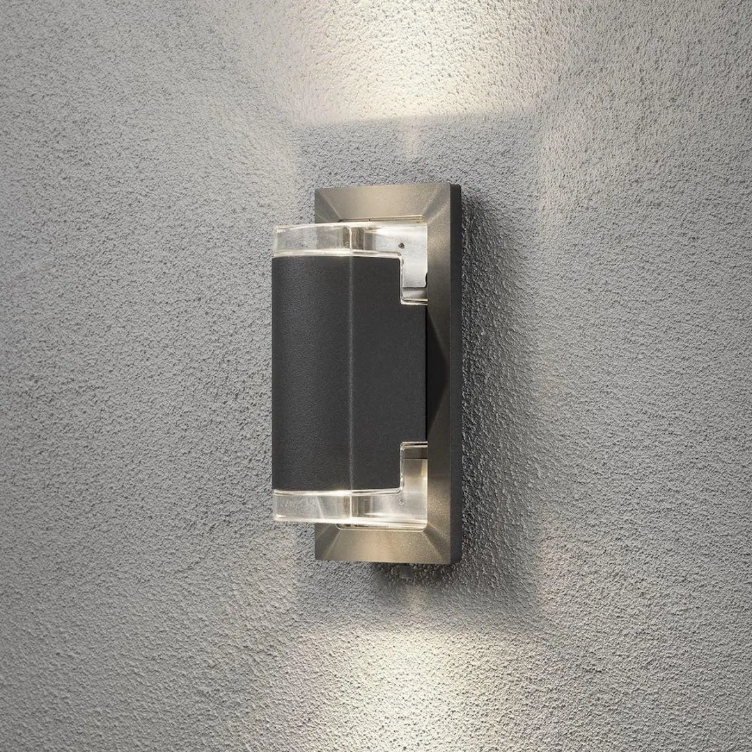 Konstsmide 7987-370 Wandverlichting Buiten Antracietgrijs