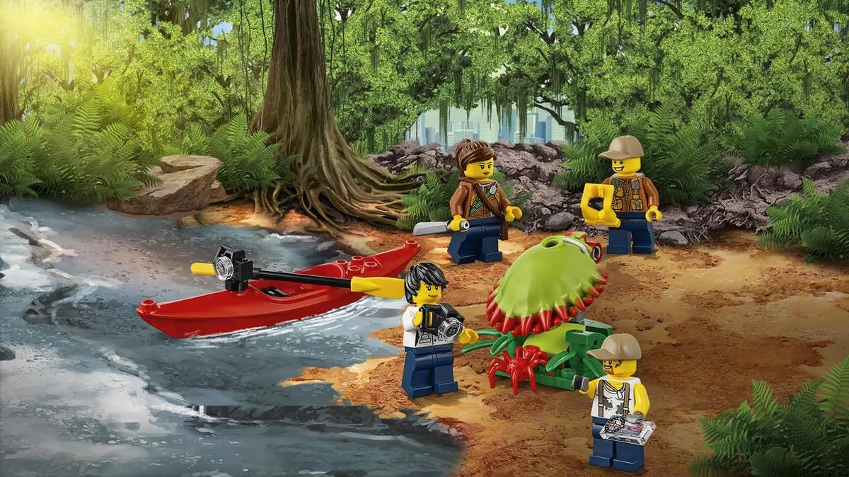 LEGO City Jungle Mobiel Laboratorium 60160 - 426 Stukken