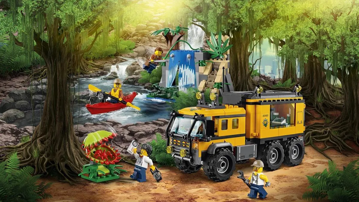 LEGO City Jungle Mobiel Laboratorium 60160 - 426 Stukken