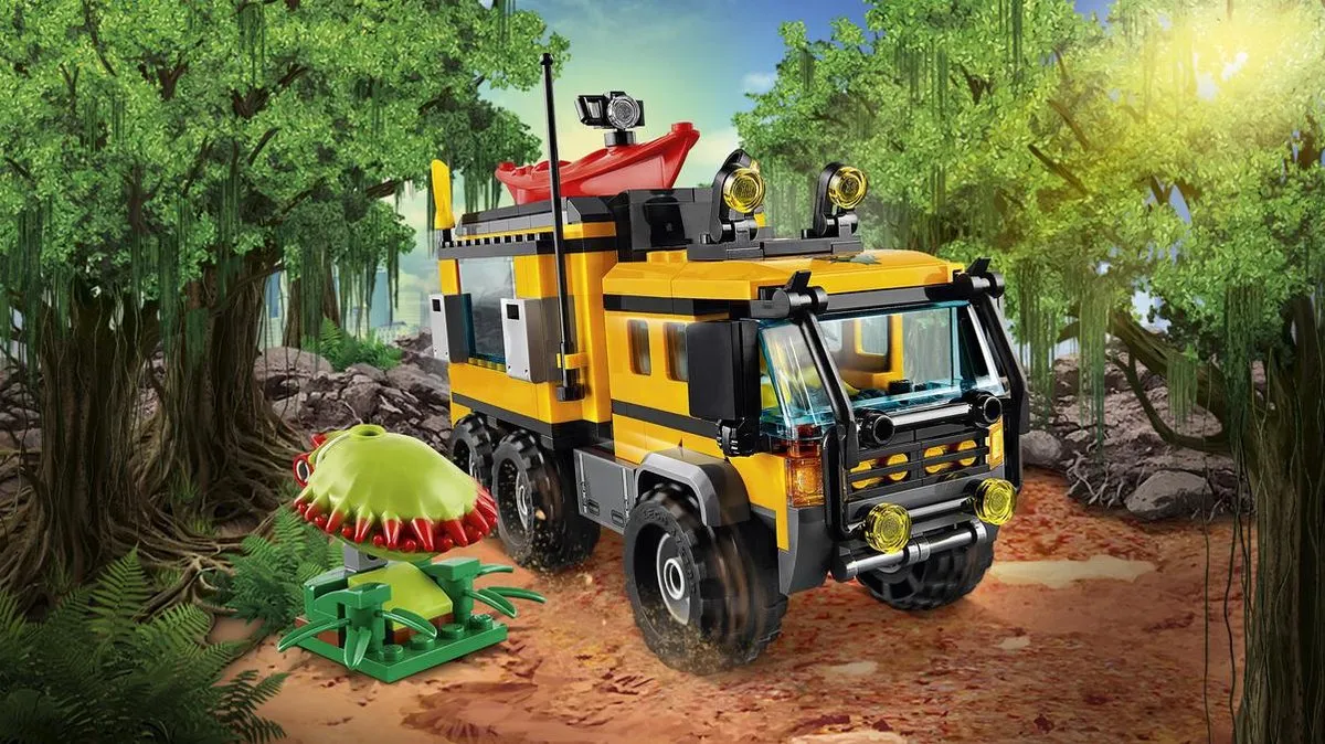 LEGO City Jungle Mobiel Laboratorium 60160 - 426 Stukken