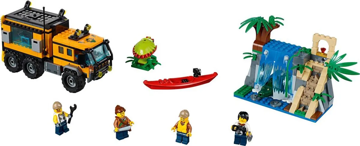 LEGO City Jungle Mobiel Laboratorium 60160 - 426 Stukken