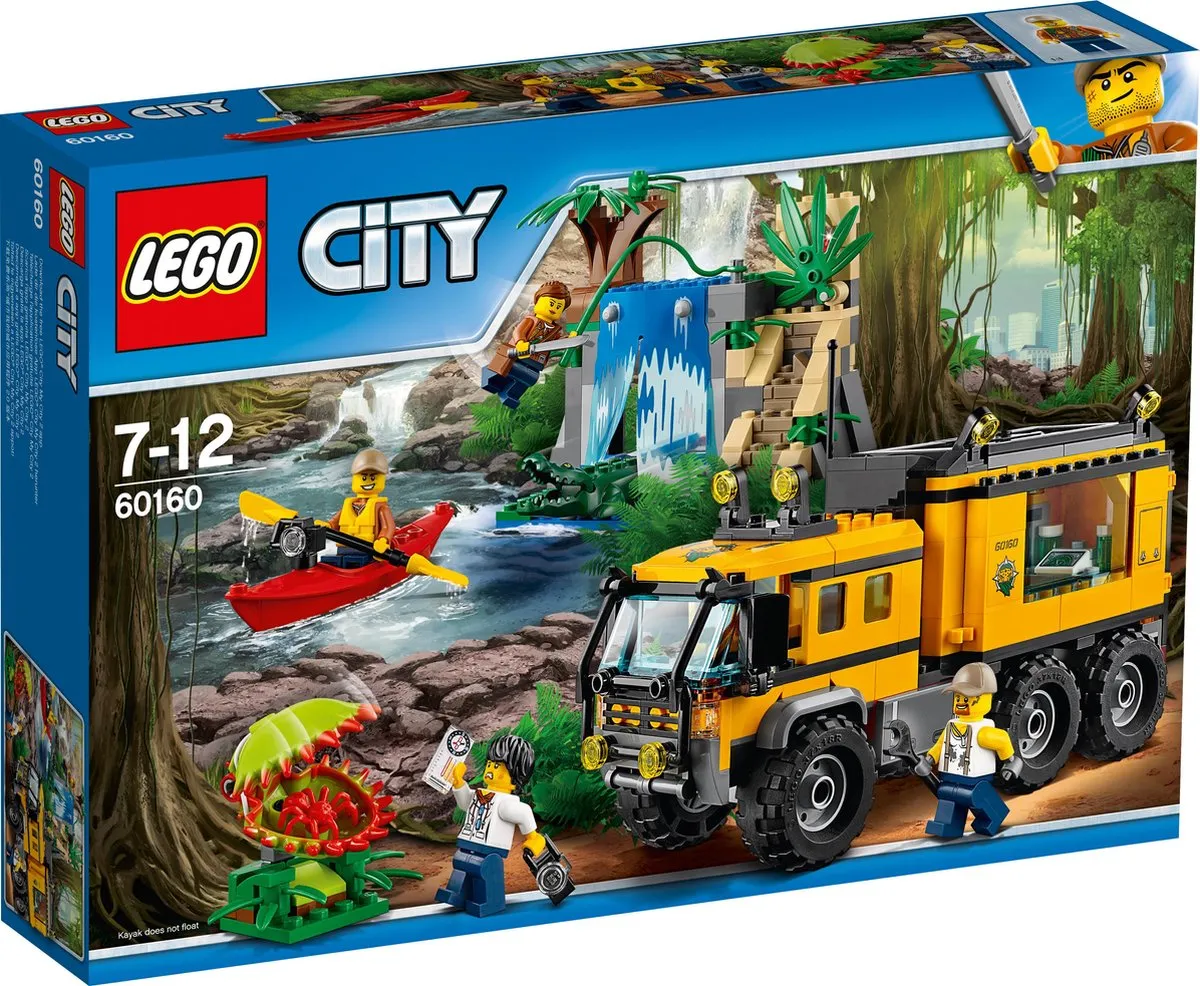 LEGO City Jungle Mobiel Laboratorium 60160