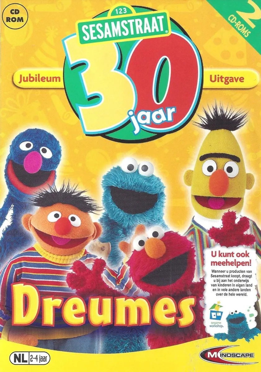 Mindscape Sesamstraat Dreumes 2 Pack