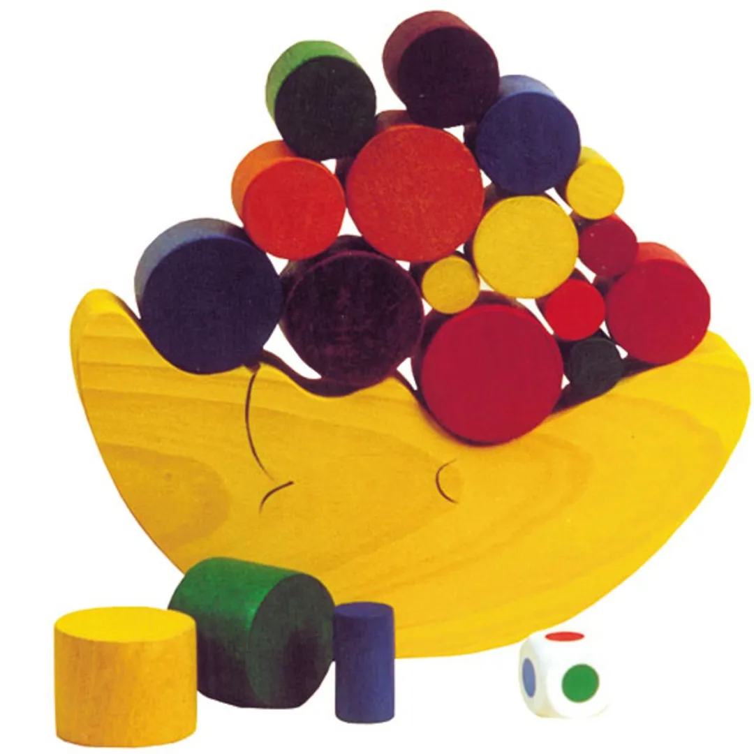Goki Balancerende Maan Evenwichtsspel 19cm - L19cm