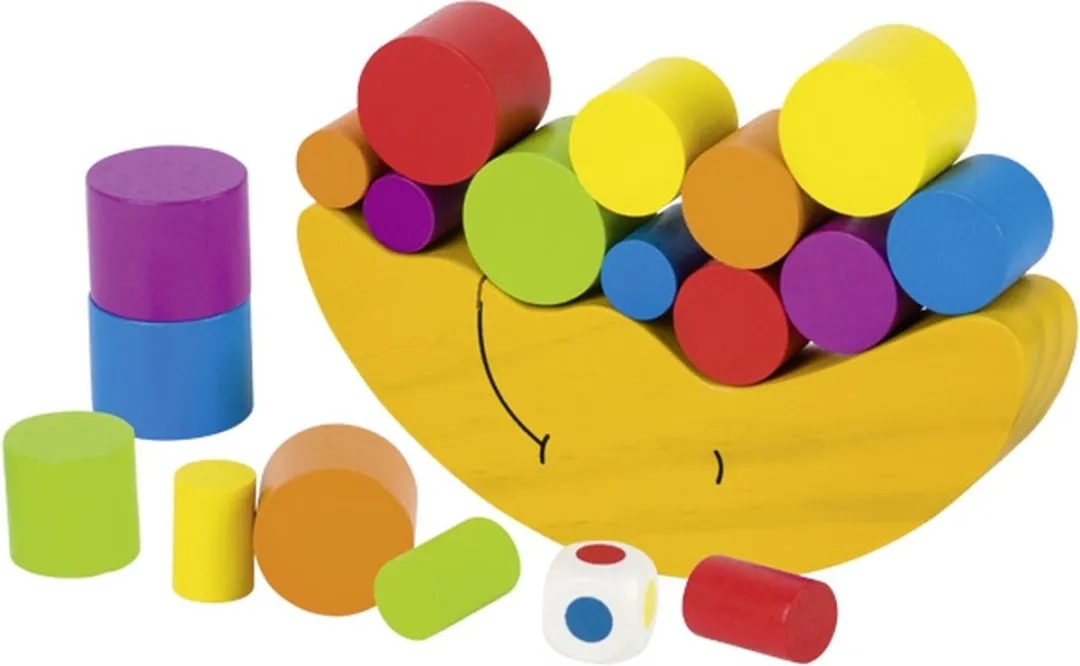 Goki Balancerende Maan Evenwichtsspel 19cm - L19cm