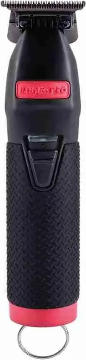 BaBylissPRO 4Artists Boost+ Matte Black & Red Trimmer FX7870RBPE - For Professionals Only