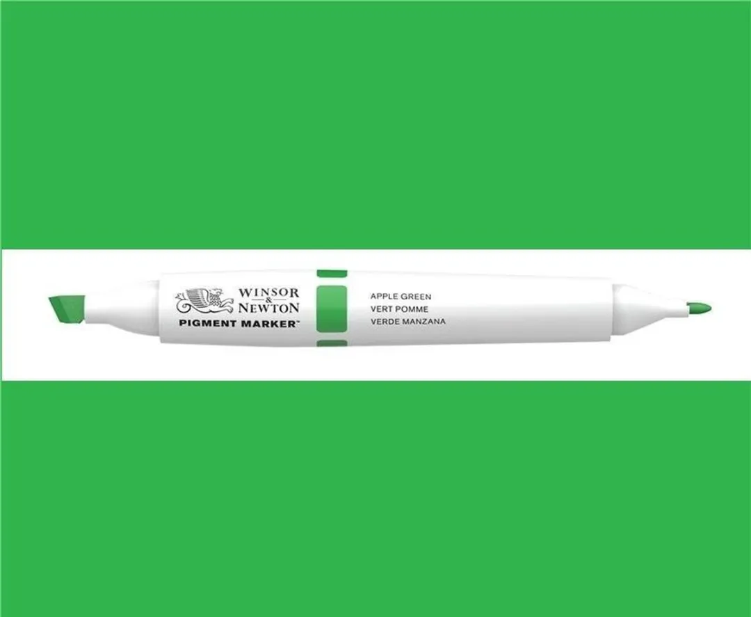 Winsor & Newton Pigment Marker Apple Green 0202/069