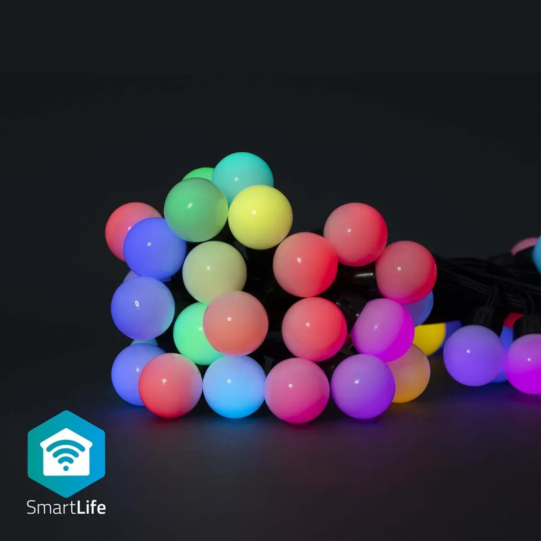 Nedis SmartLife RGB Feestverlichting 48 LED 10.8m - Mat - afbeelding 6 van 6