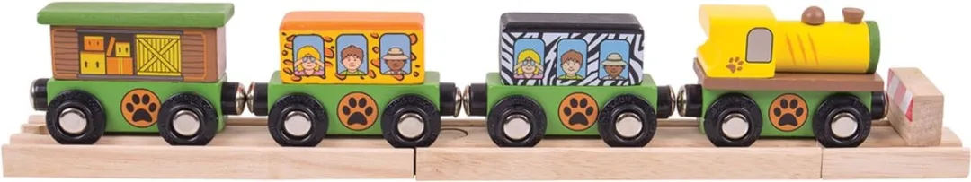 BIGJIGS Safari Trein Rails