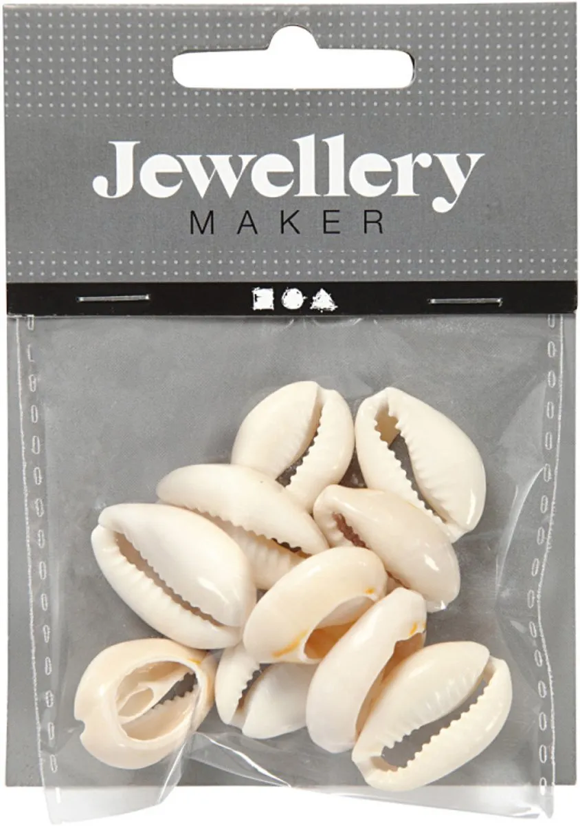 Creativ Company Schelpen Kralen 20mm - 12 Stuks