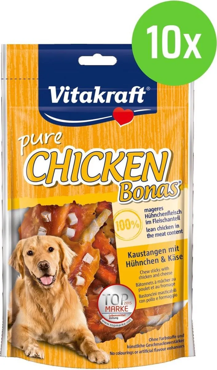 Vitakraft Bonas Sticks Kipfilet + Kaas