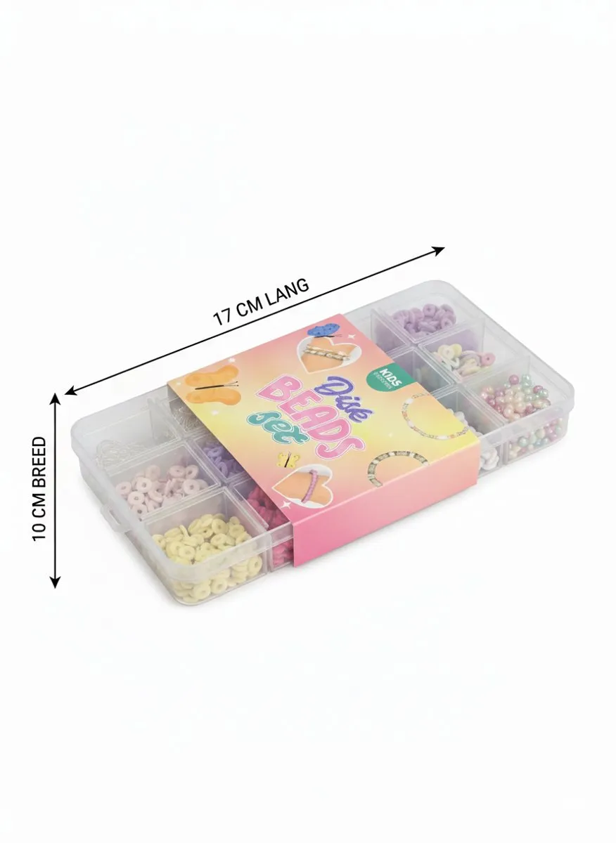 Happy U Kids Armbandjes Maken Set - Pastelkleuren - 800 Stuks