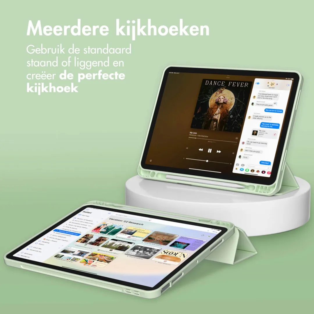 Accezz Tablethoes SH00071306 - Lichtgroen