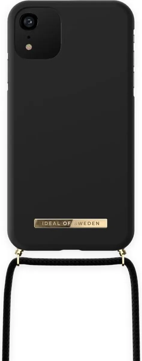 iDeal of Sweden iPhone 11 Hoesje met Koord - Zwart