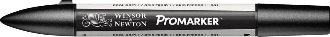Winsor & Newton Promarker Cool Grey 1 CG1 Alcoholmarker