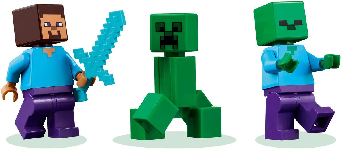 LEGO Minecraft Het TNT Junglehuis 21275 - 287 Stukken - Multicolor