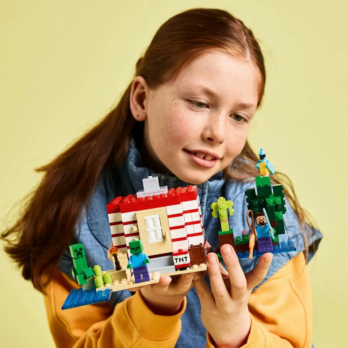 LEGO Minecraft Het TNT Junglehuis 21275 - 287 Stukken - Multicolor