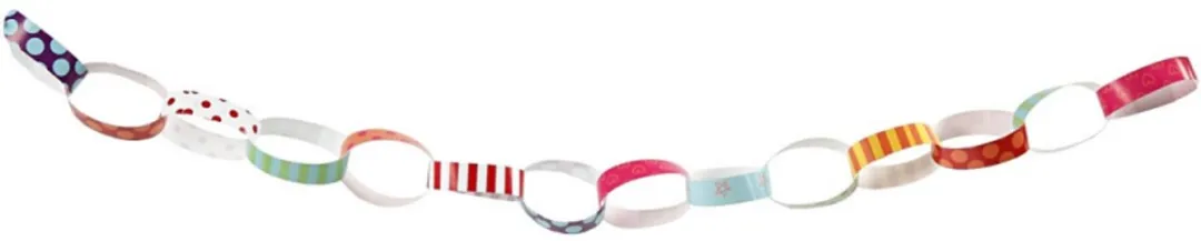 Creativ Company Colortime Glanspapier 1,5x16cm - 400 Stuks - Multicolor
