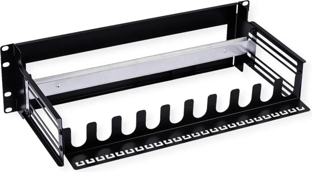 Value 19" Montageframe voor DIN-rail - Zwart - afbeelding 5 van 6