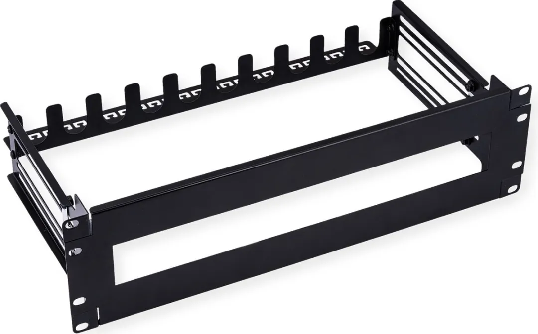 Value 19" Montageframe voor DIN-rail - Zwart - afbeelding 6 van 6