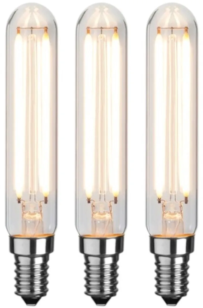 Star Trading Staaflamp E14 2W Extra Warm Wit - 3 Stuks