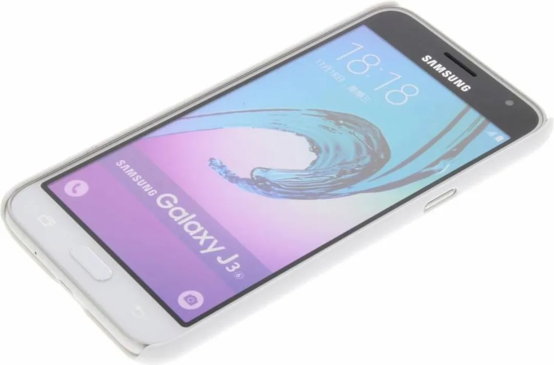 Nillkin Frosted Shield Hoesje J300F11175201 - Samsung Galaxy J3 (2016) - Wit