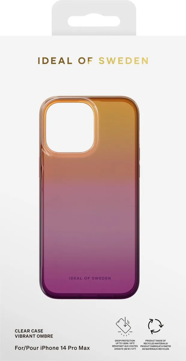 iDeal of Sweden Clear Case iPhone 14 Pro Max Vibrant Ombre - afbeelding 3 van 6