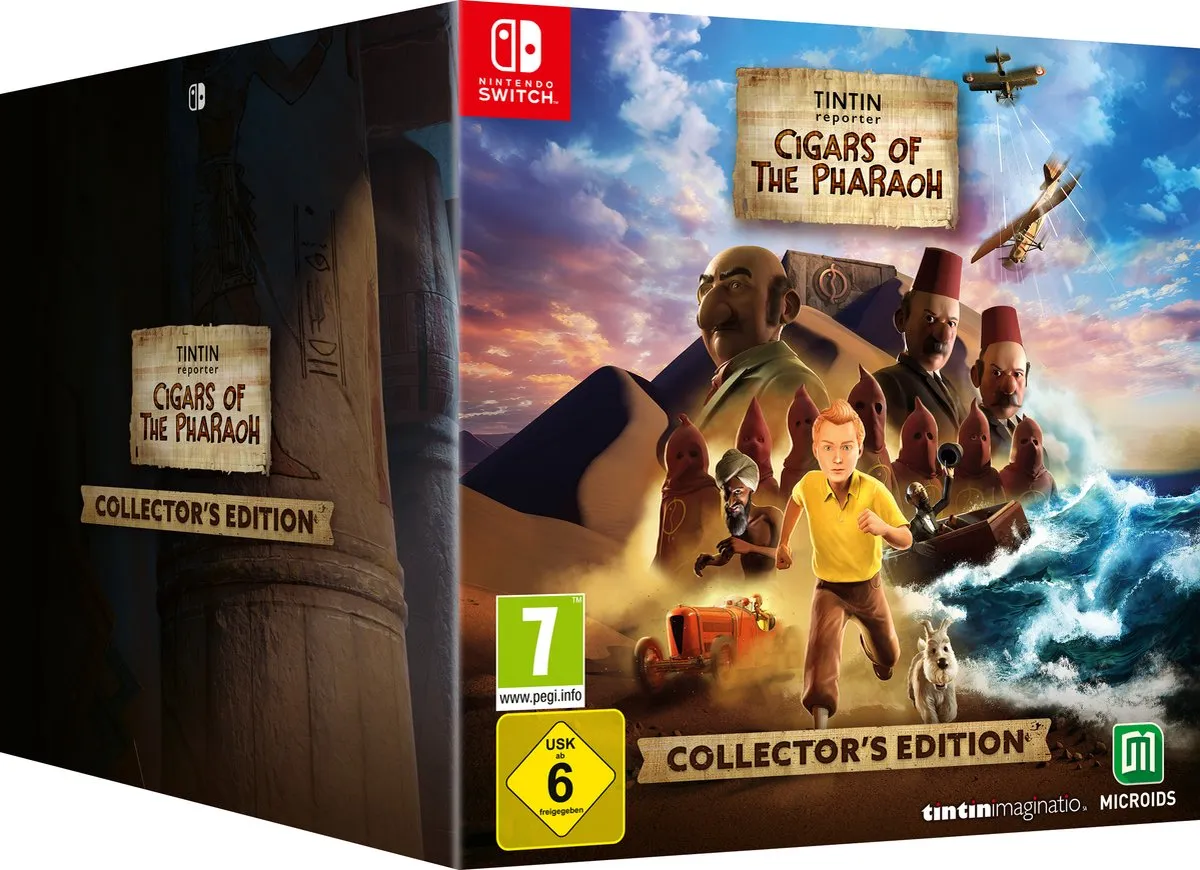 Mindscape Tintin Reporter Cigars of the Pharaoh Collector's Edition