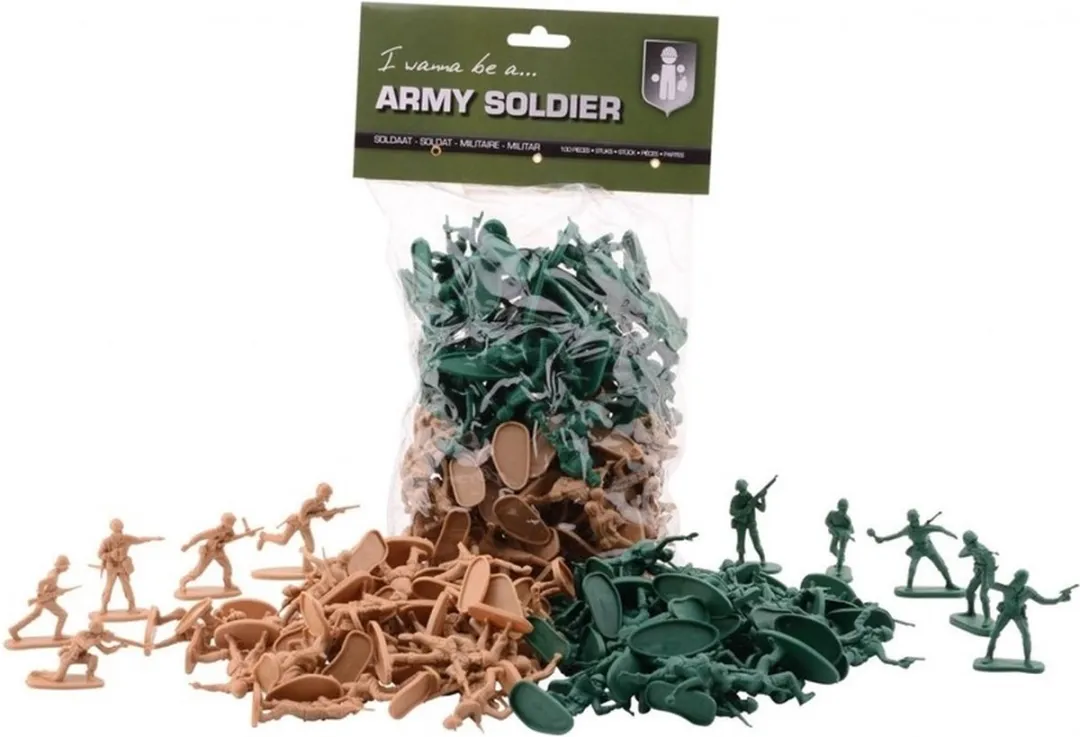 Johntoy Army Soldier 100 Soldaatjes 26172